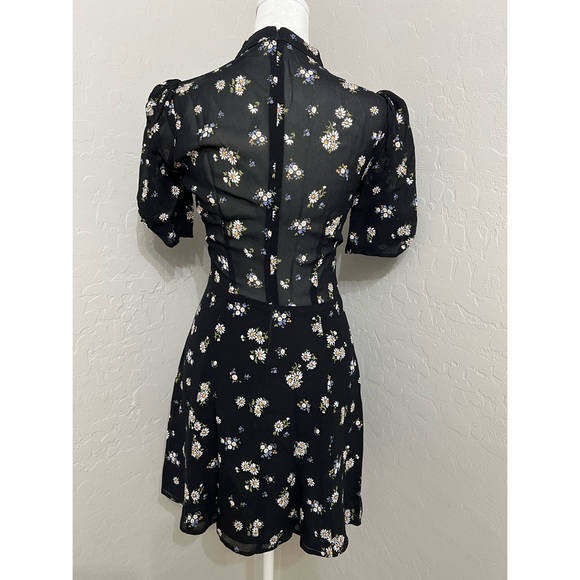 NWOT Reformation Maylin Floral Dress Size 4 - Picture 5 of 7